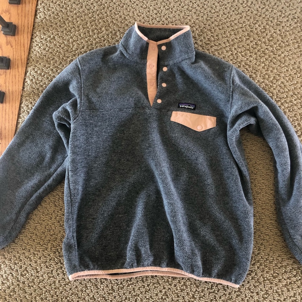 Authentic grey Patagonia fleece